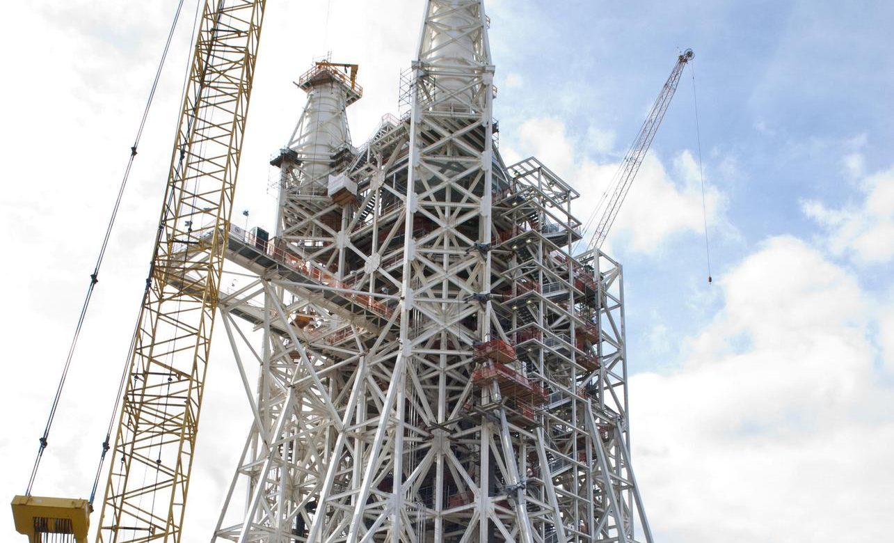 The A-3 Test Stand at NASA's Stennis Space Center, where Rocket Lab tests Neutron's Archimedes engine